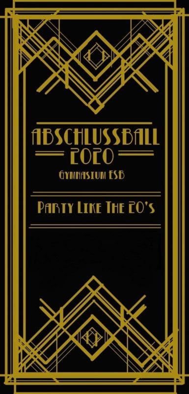 Abschlussball Gymnasium Eschenbach 2020