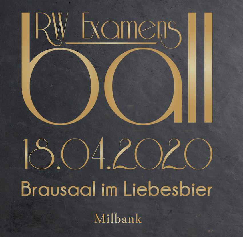 Geschützt: RW Examensball 2020 I Brausaal
