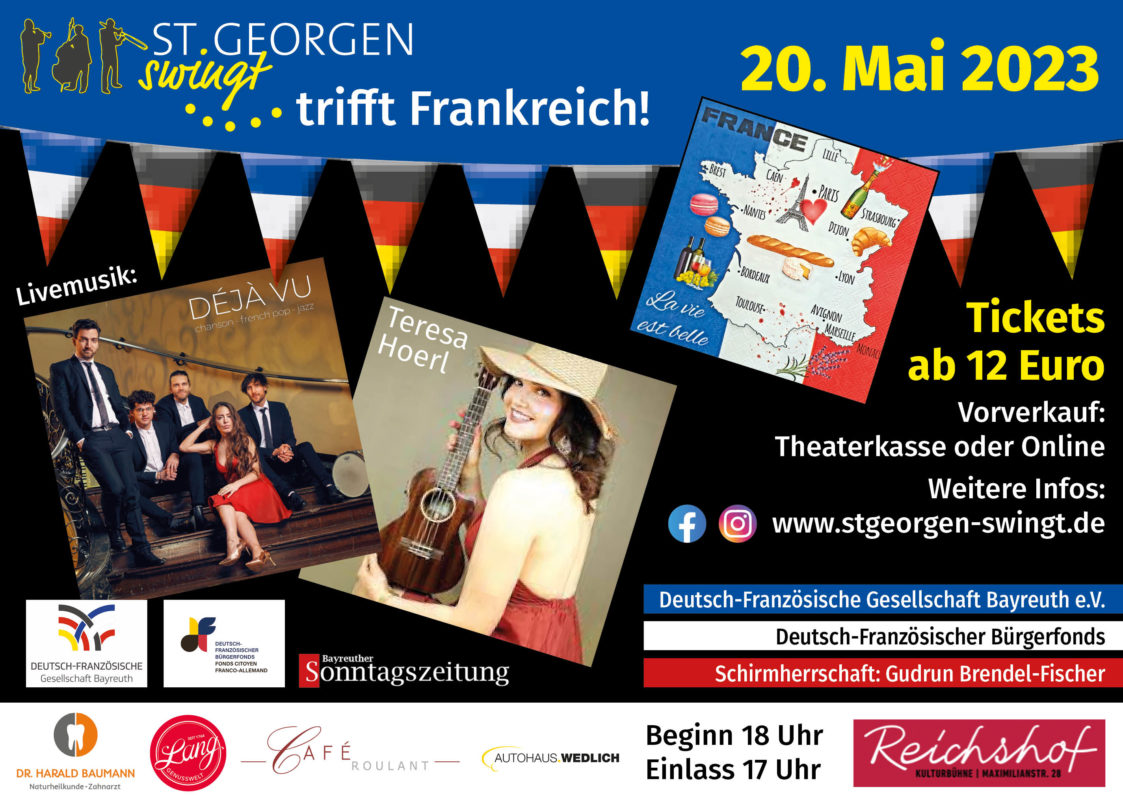 ST. GEORGEN swingt trifft Frankreich – 20.05.2023