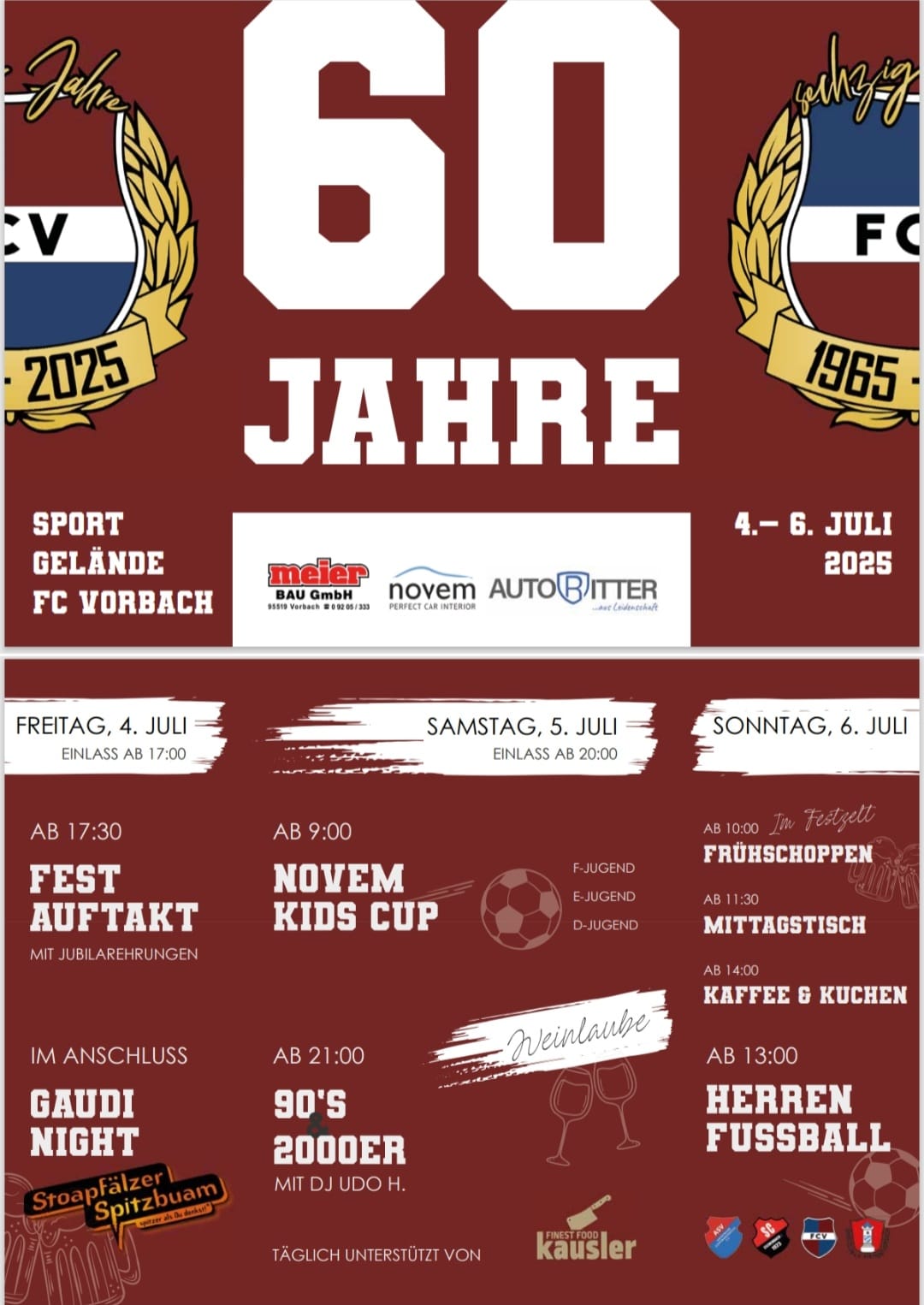 Stoapfälzer Spitzbuam, 04.07.25