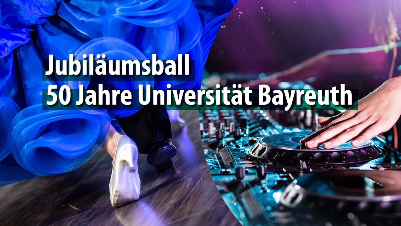 Jubiläumsball 50 Jahre Universität Bayreuth Flanierkarte