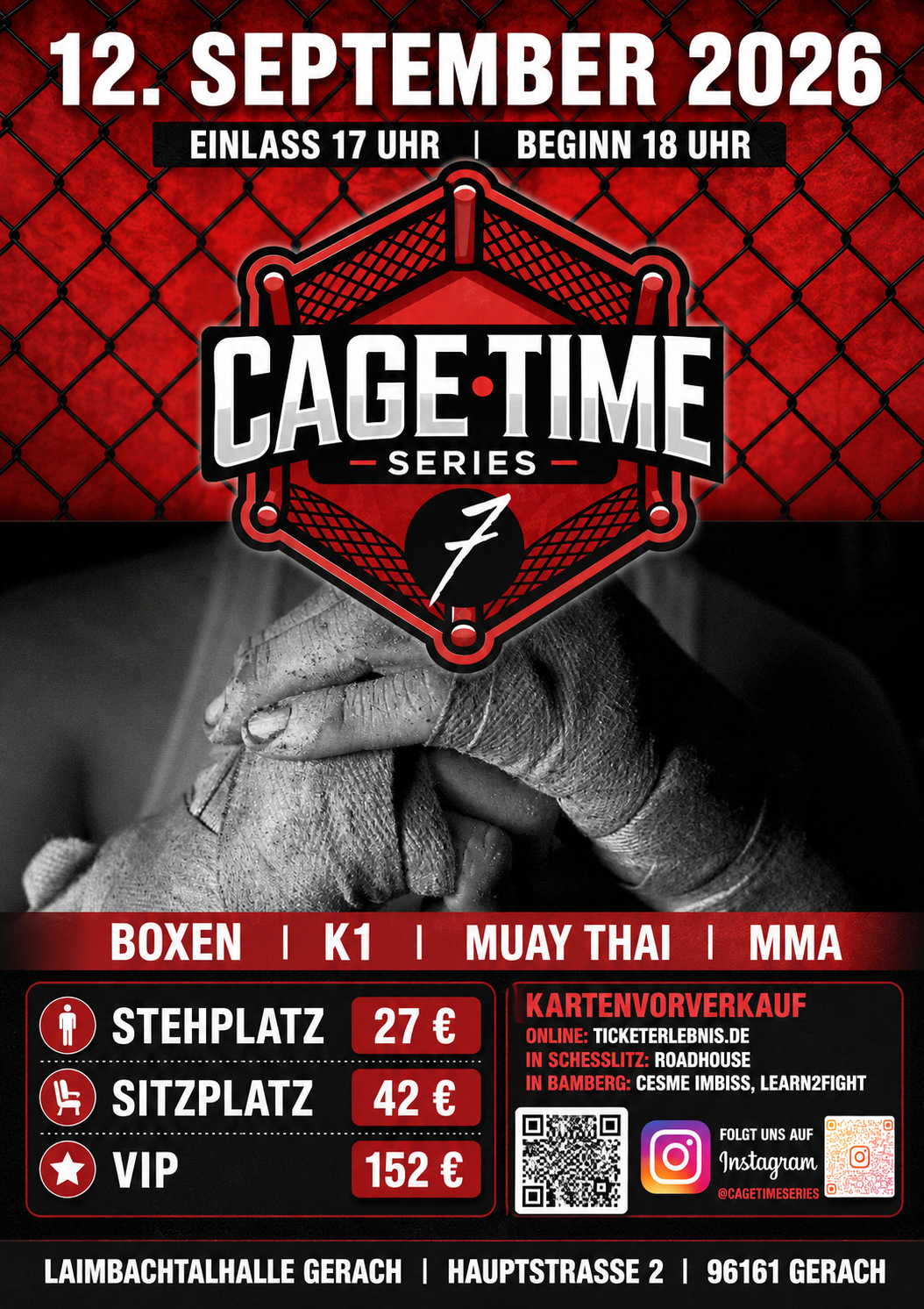 Plakat: CAGE TIME SERIES 7